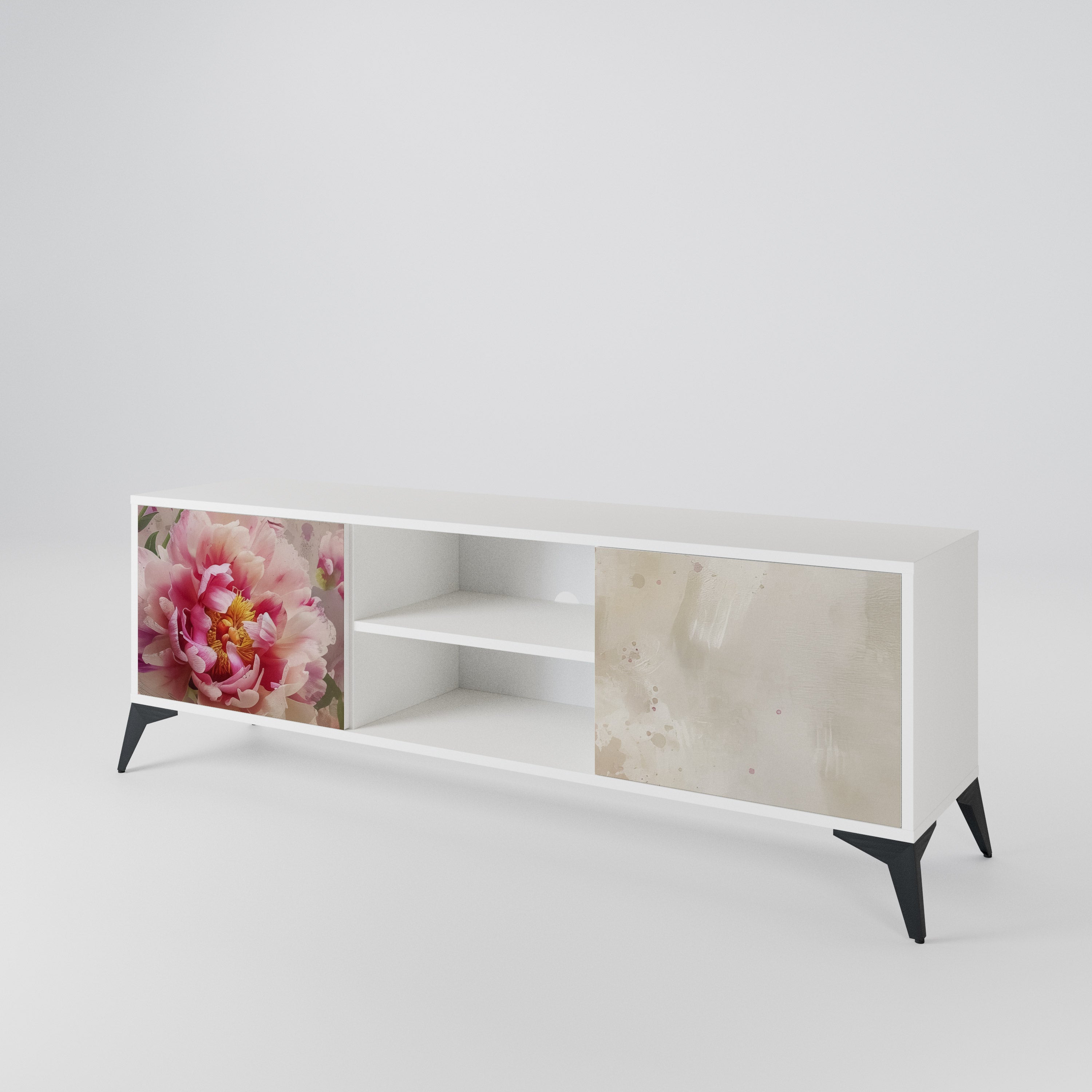 PEONY WHISPER Mueble de TV de 2 Puertas