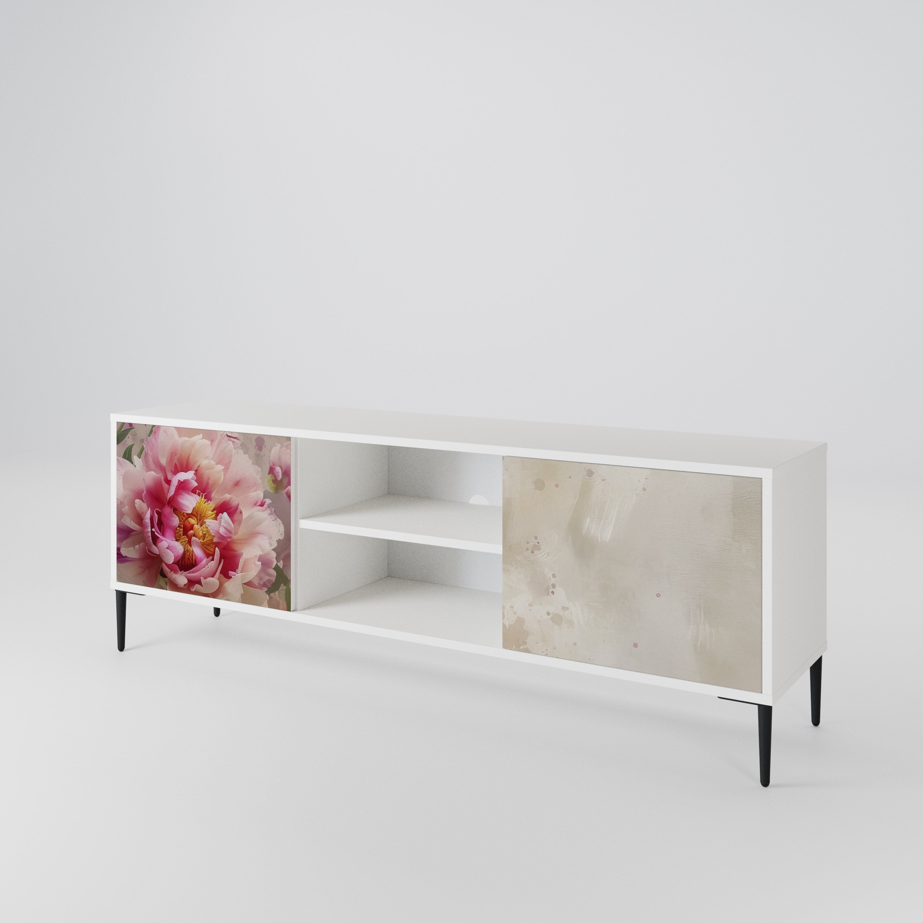 PEONY WHISPER Mueble de TV de 2 Puertas