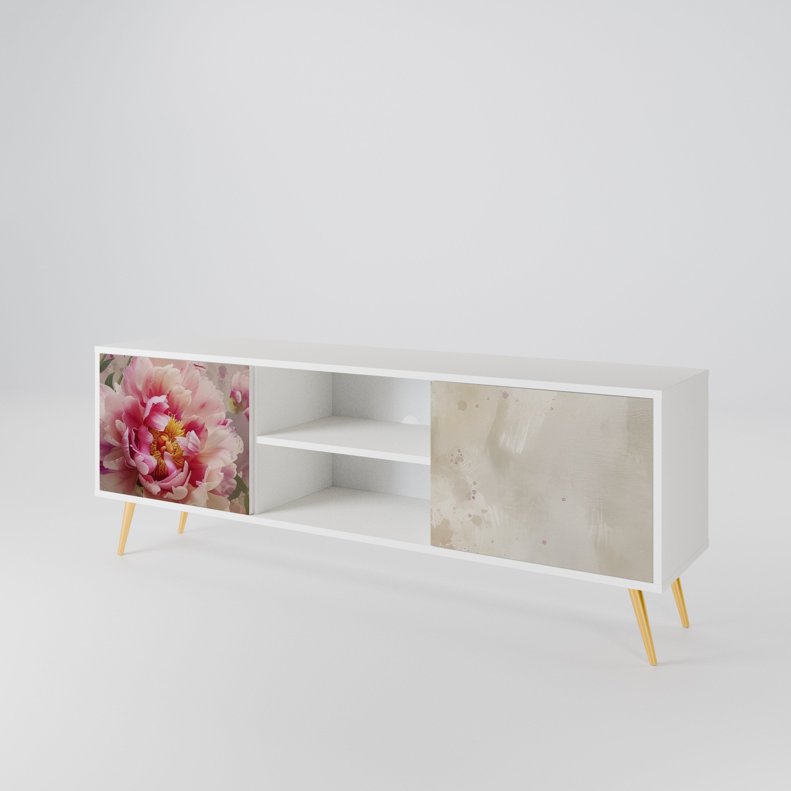 PEONY WHISPER Mueble de TV de 2 Puertas