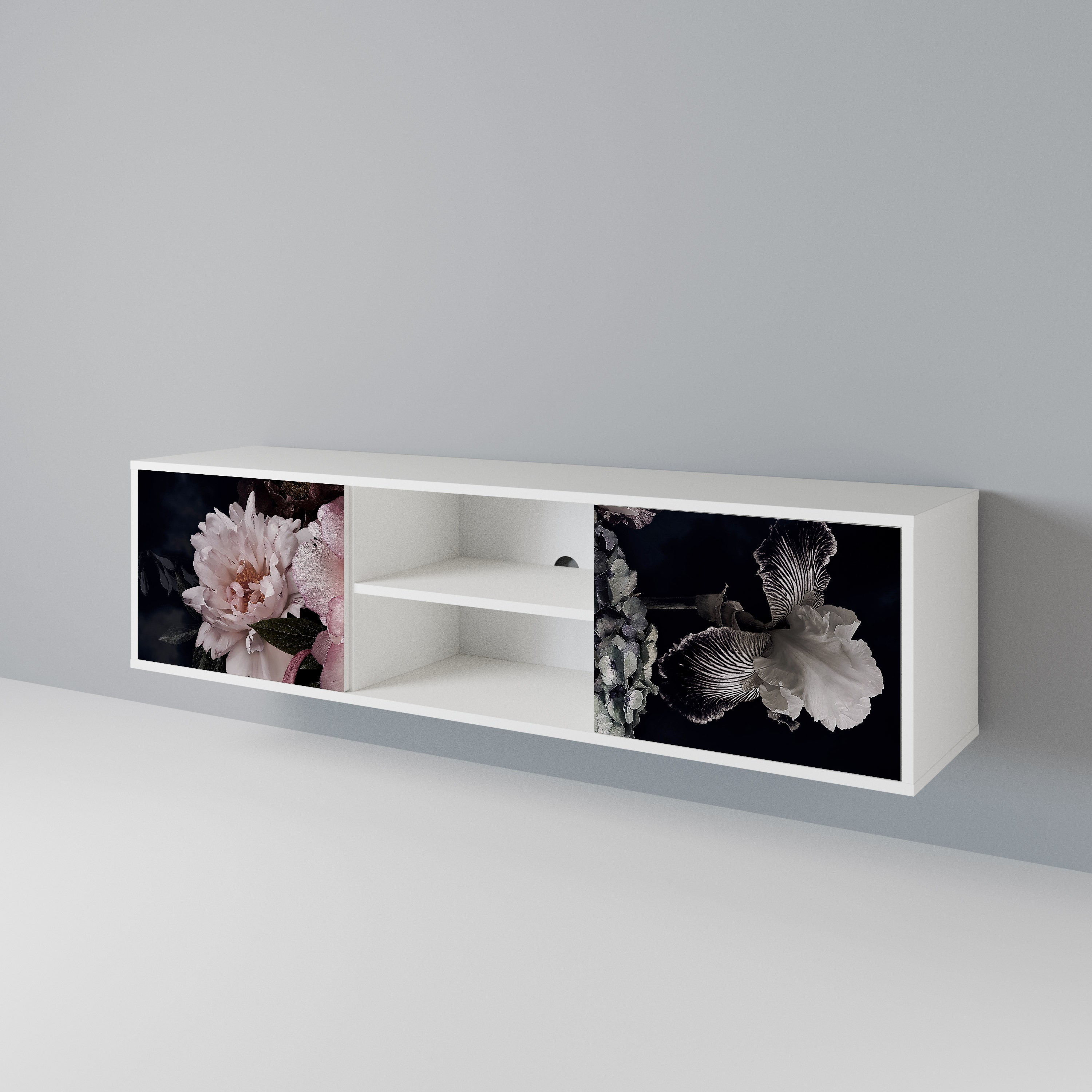 PURE BLOSSOM Mueble de TV de 2 Puertas