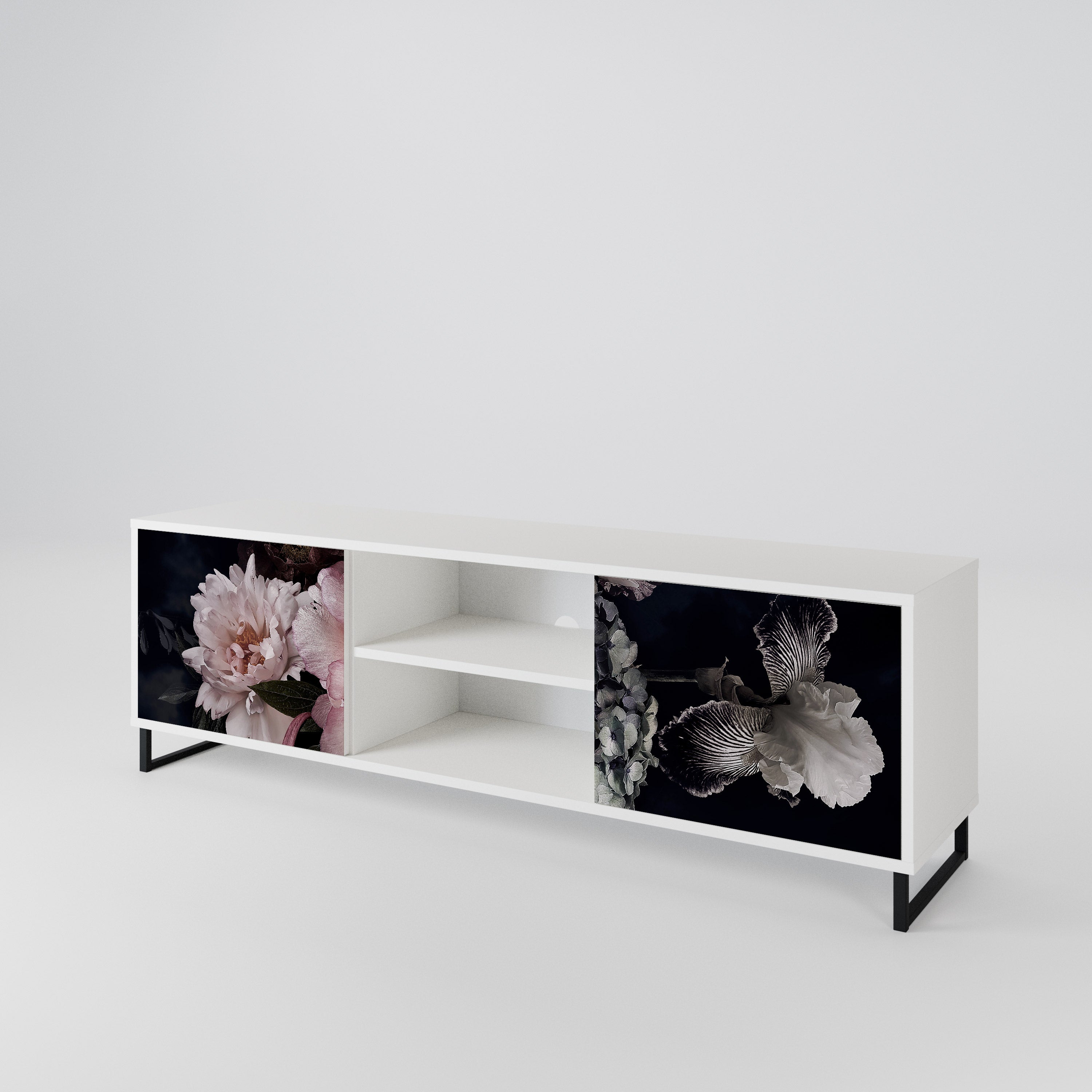 PURE BLOSSOM Mueble de TV de 2 Puertas