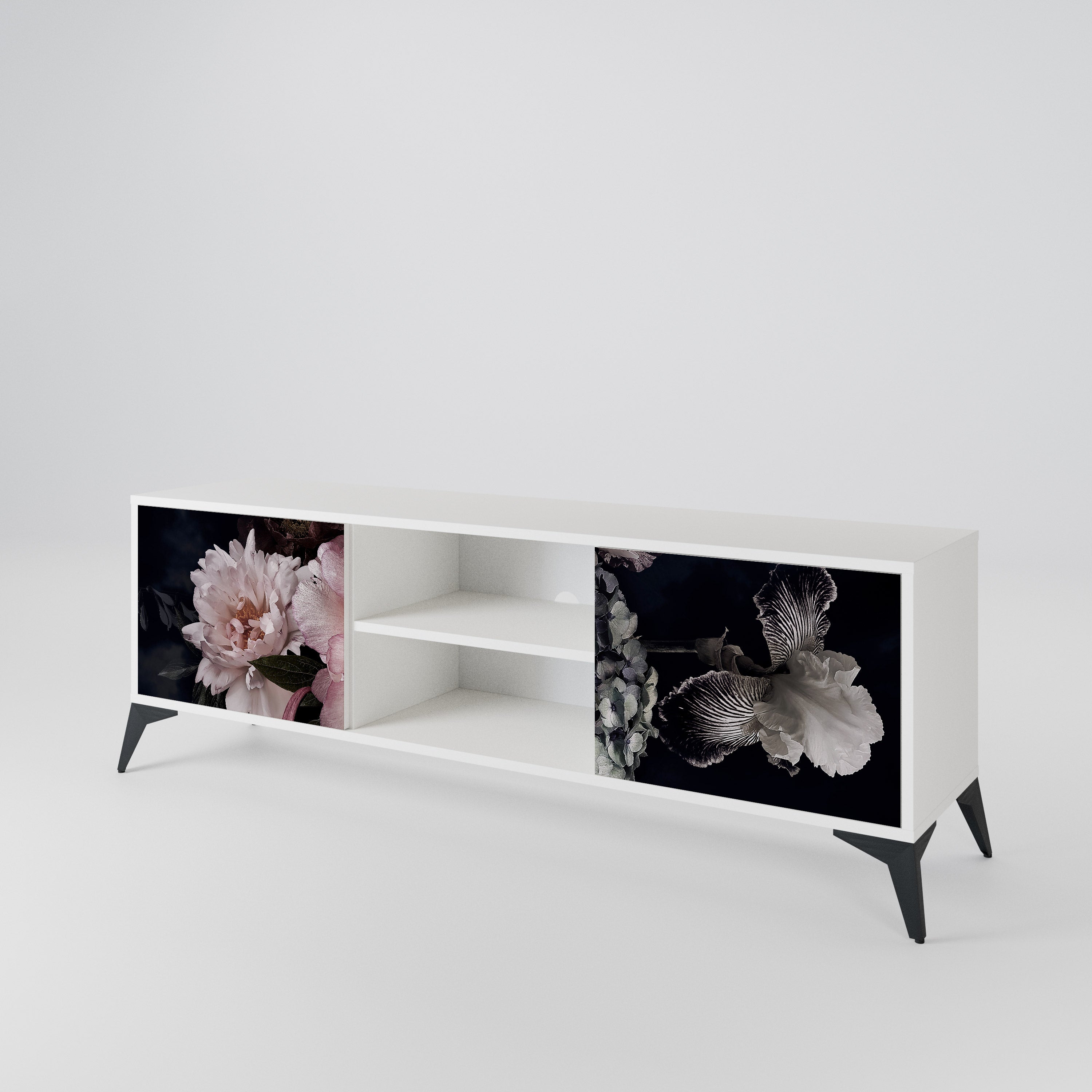 PURE BLOSSOM Mueble de TV de 2 Puertas