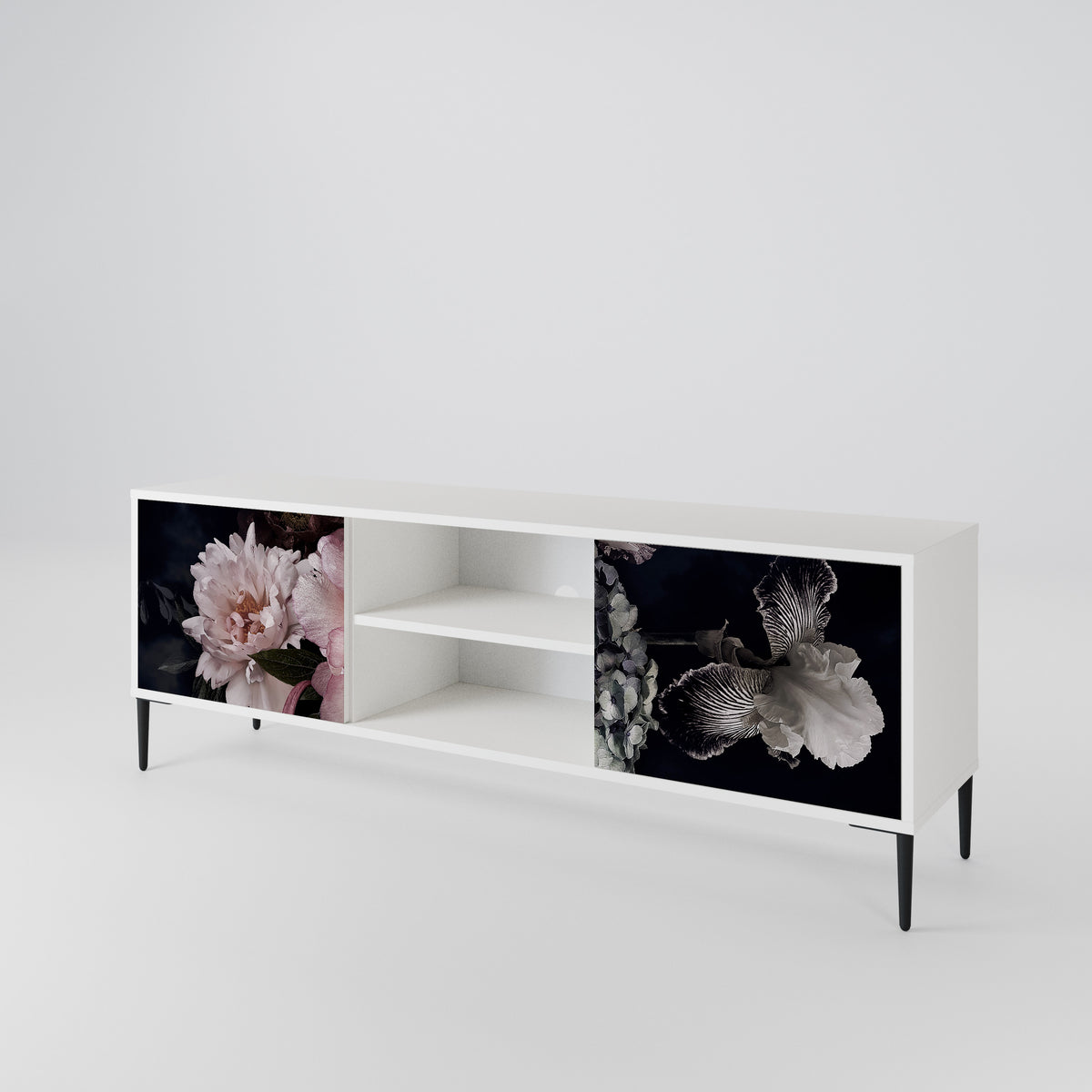 PURE BLOSSOM Mueble de TV de 2 Puertas