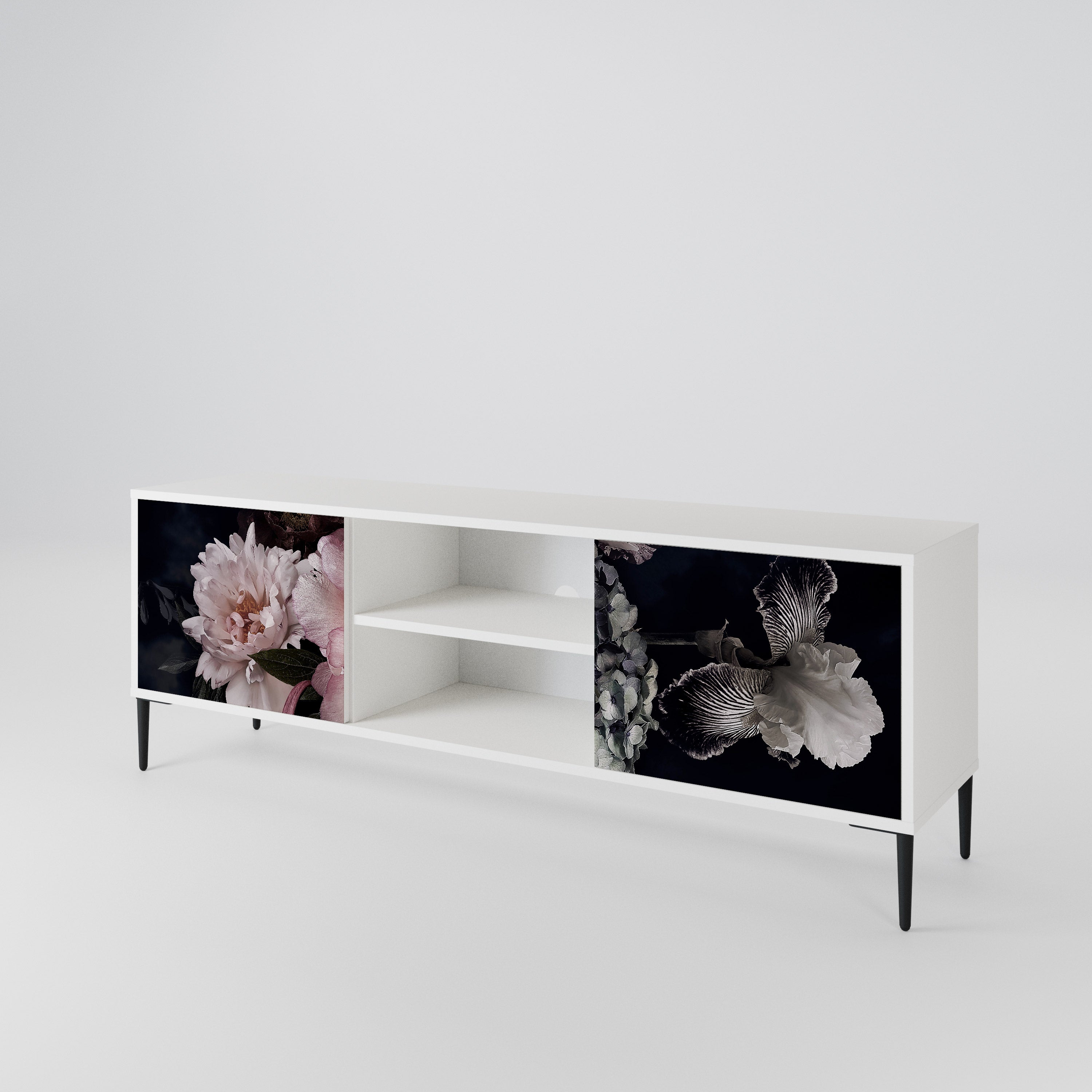 PURE BLOSSOM Mueble de TV de 2 Puertas
