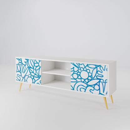 BLOOMY MORNING Mueble de TV de 2 Puertas