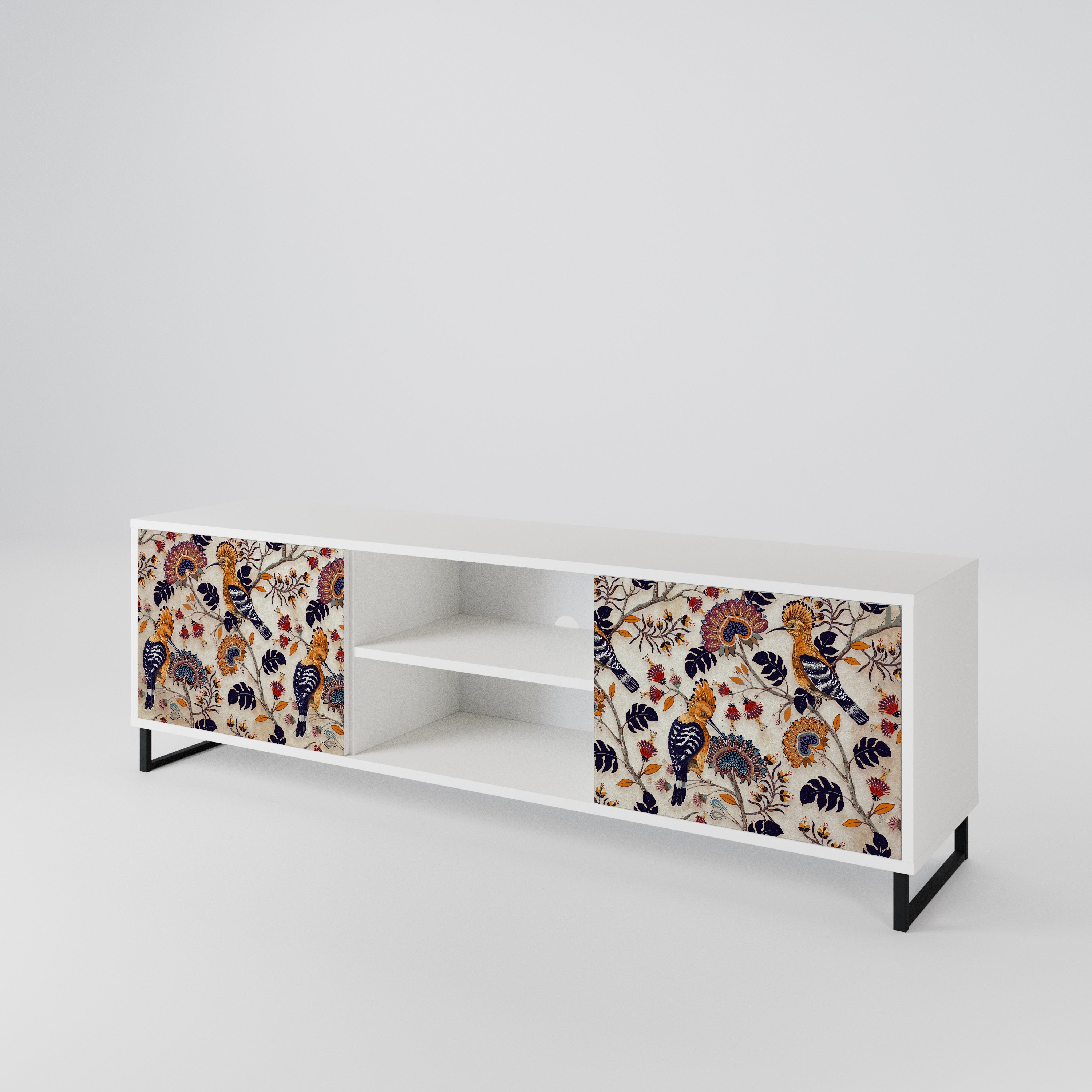 EMINENT HOOPOE Mueble de TV de 2 Puertas