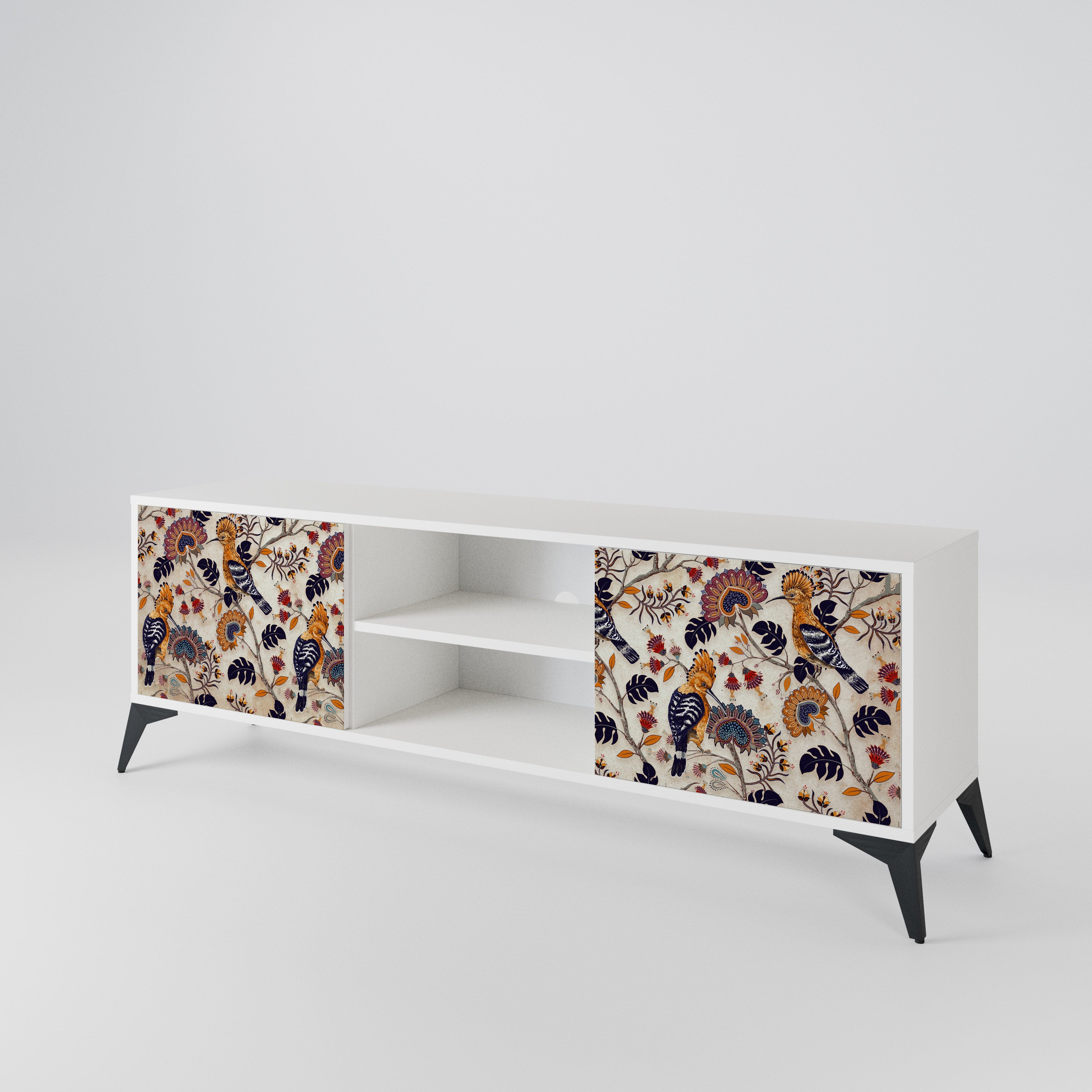 EMINENT HOOPOE Mueble de TV de 2 Puertas