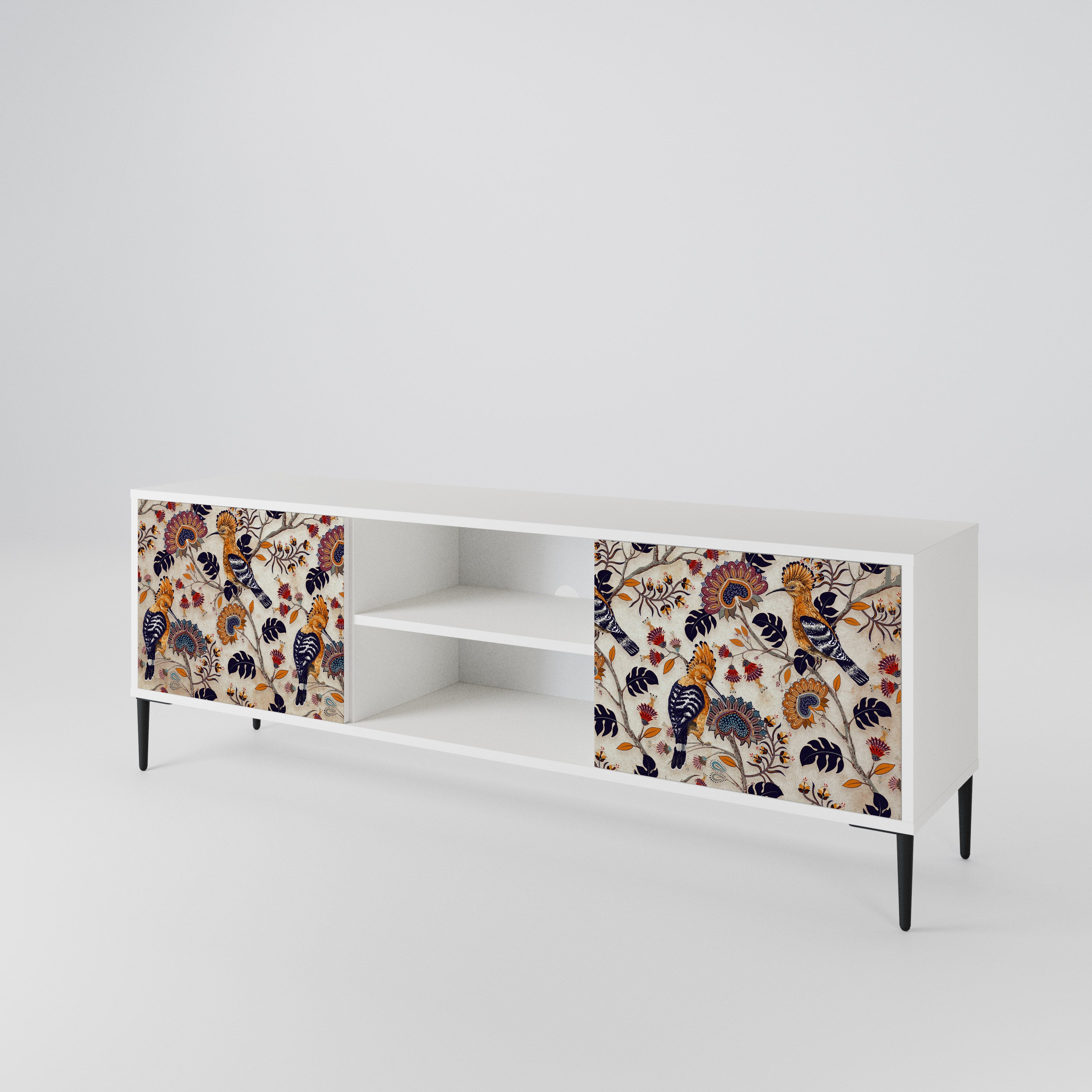 EMINENT HOOPOE Mueble de TV de 2 Puertas