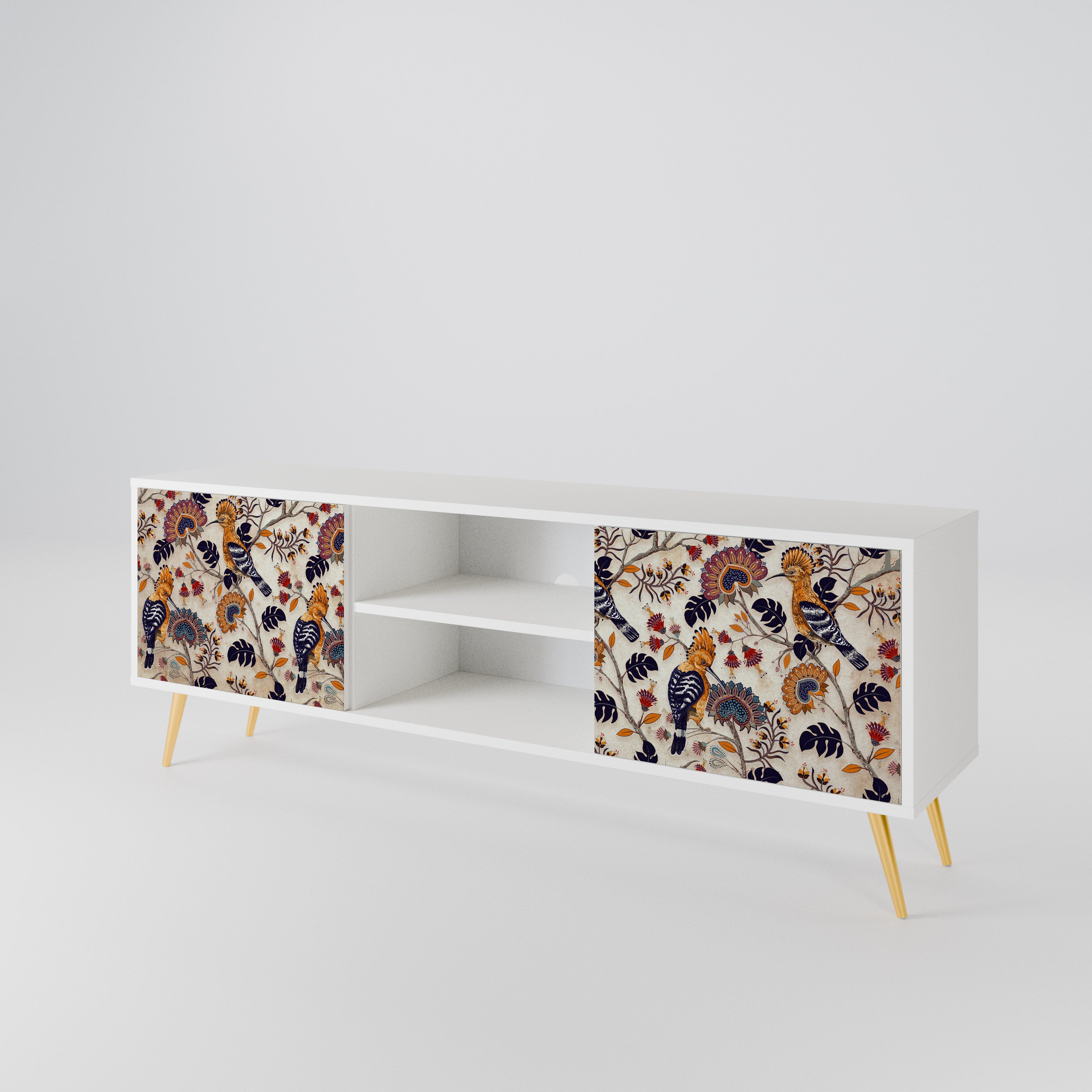 EMINENT HOOPOE Mueble de TV de 2 Puertas