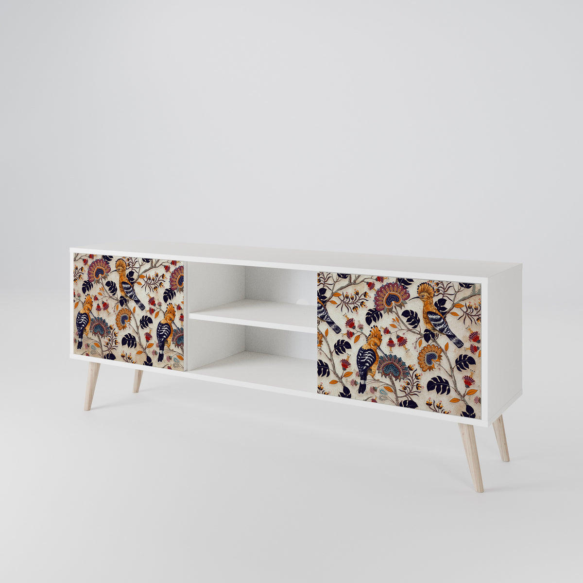 EMINENT HOOPOE Mueble de TV de 2 Puertas