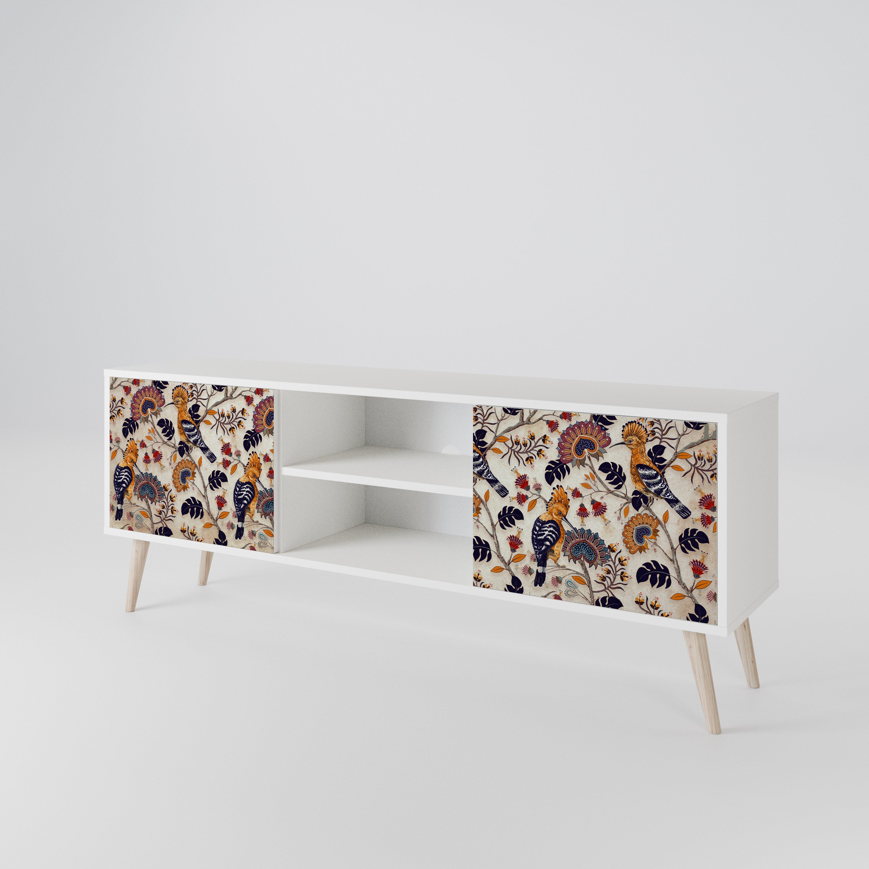 EMINENT HOOPOE Mueble de TV de 2 Puertas