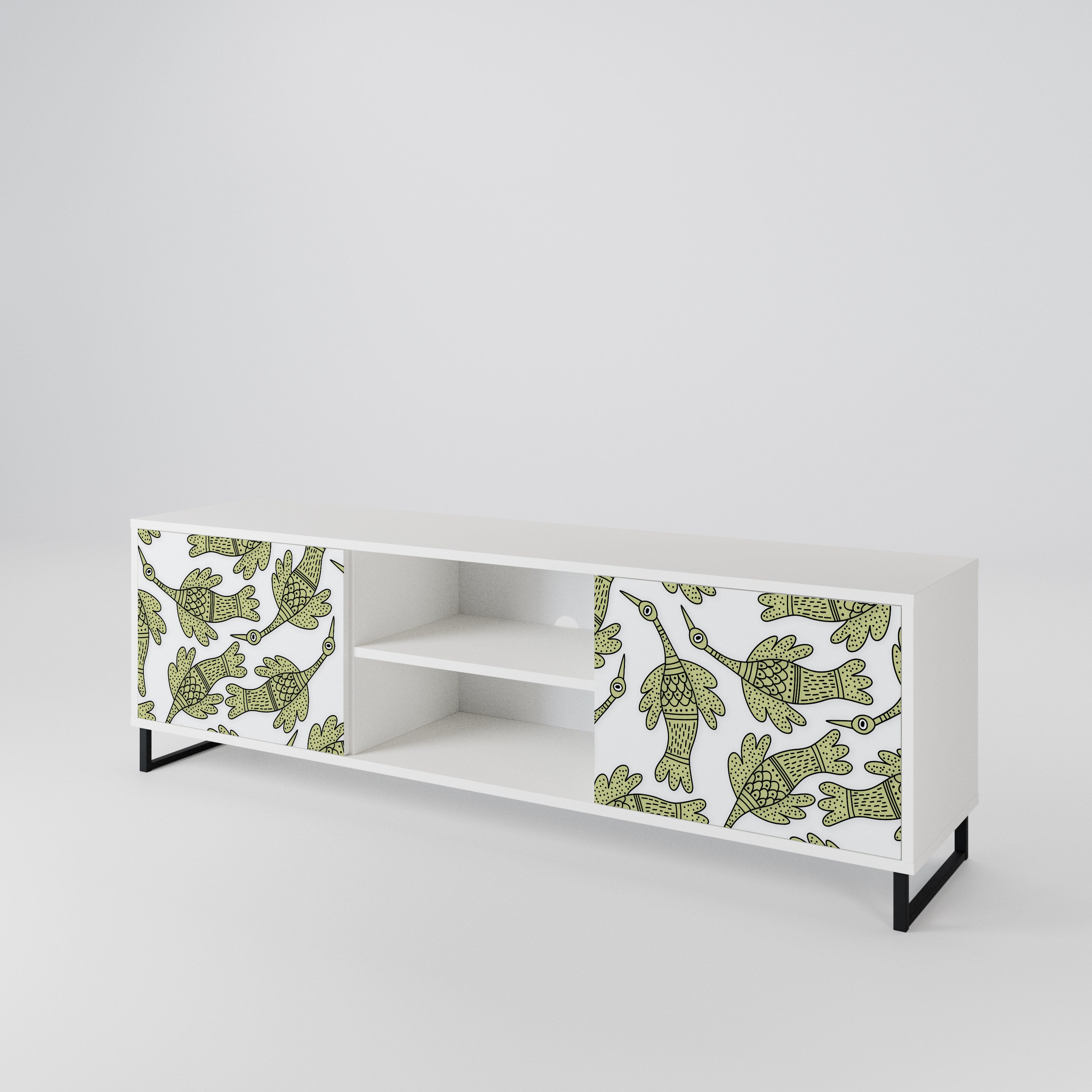 SEEDLING SONGBIRD Mueble de TV de 2 Puertas