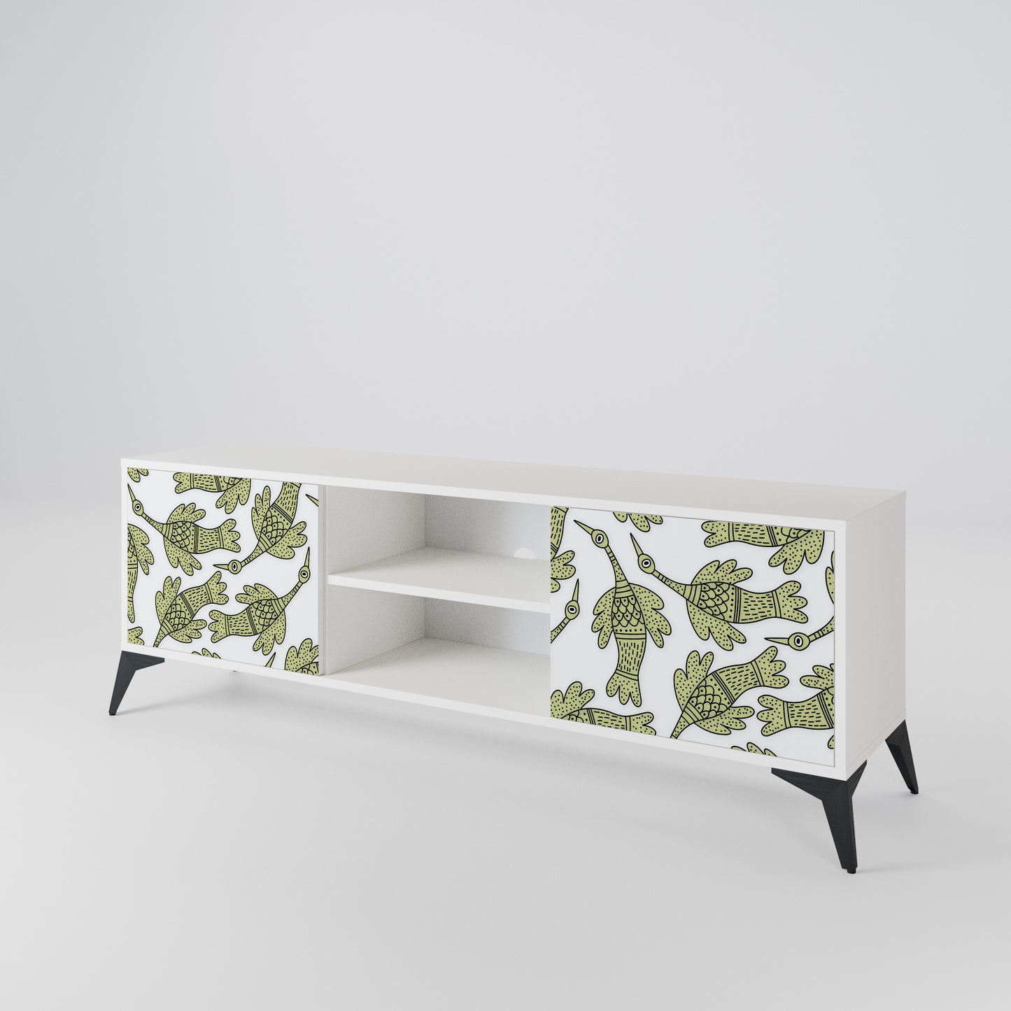 SEEDLING SONGBIRD Mueble de TV de 2 Puertas