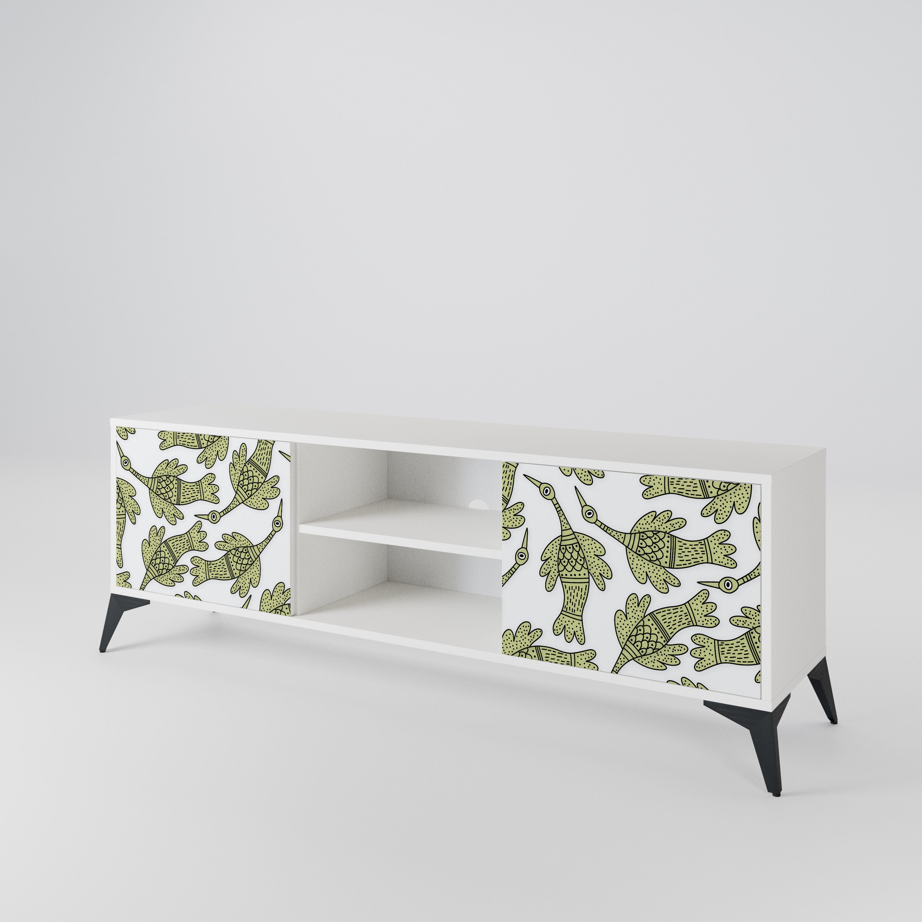 SEEDLING SONGBIRD Mueble de TV de 2 Puertas