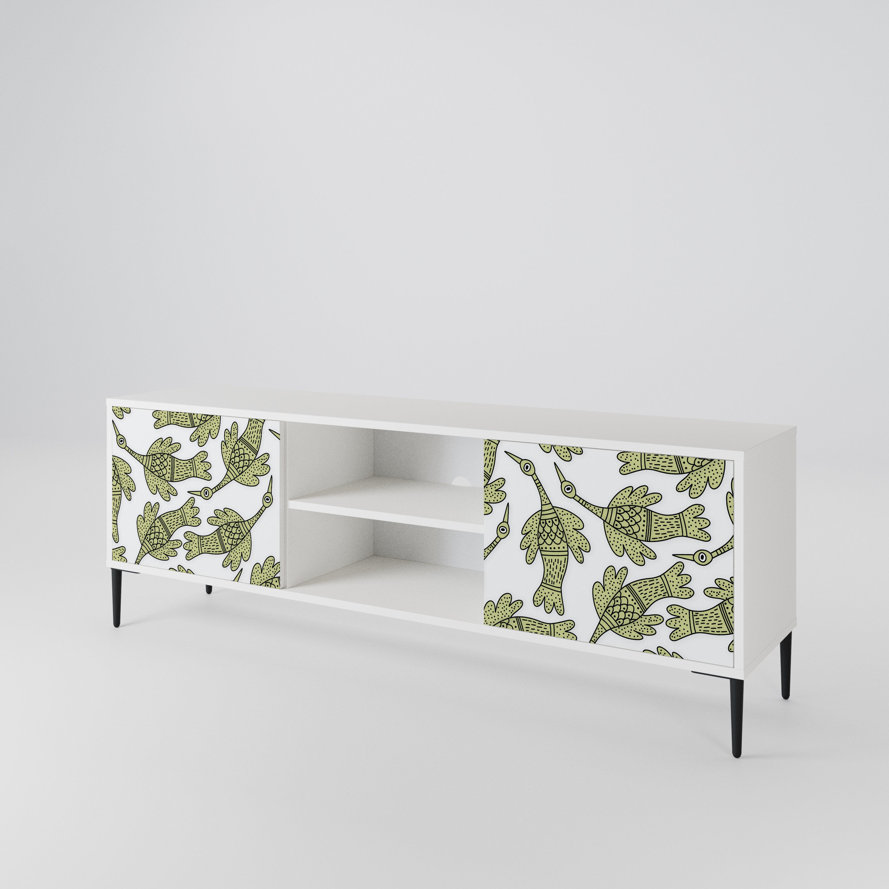 SEEDLING SONGBIRD Mueble de TV de 2 Puertas