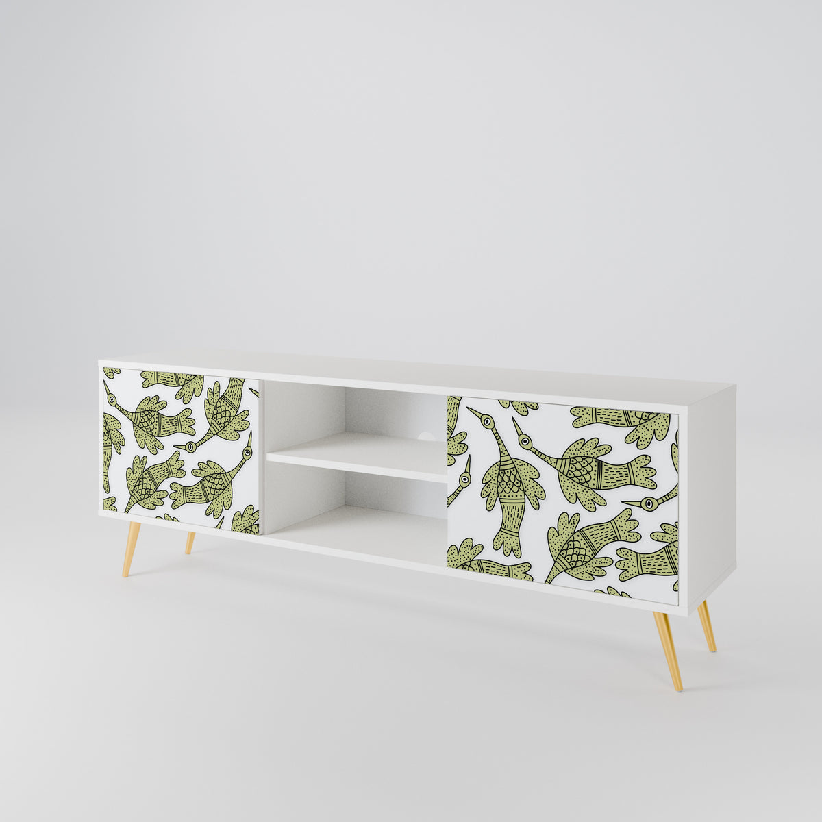 SEEDLING SONGBIRD Mueble de TV de 2 Puertas