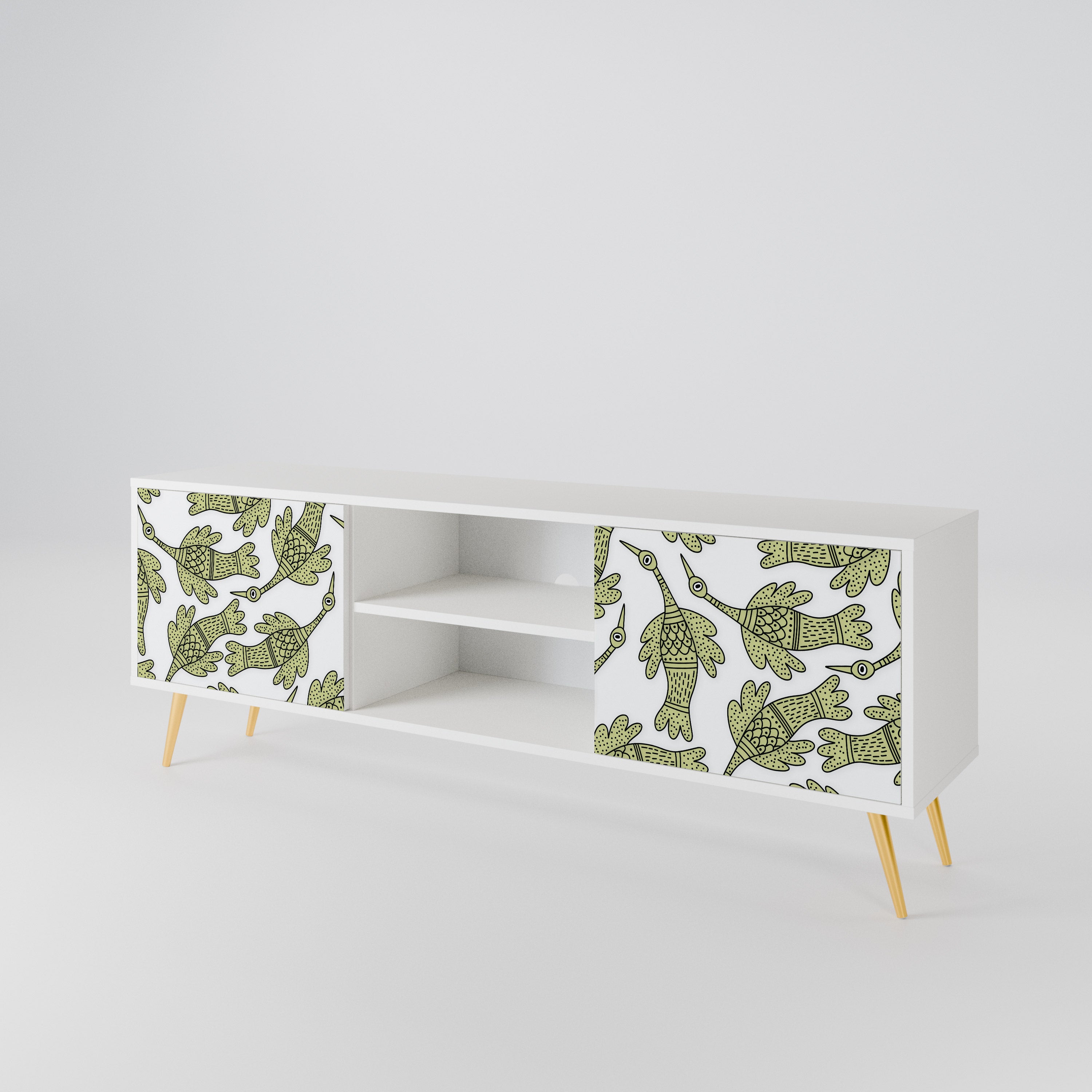 SEEDLING SONGBIRD Mueble de TV de 2 Puertas