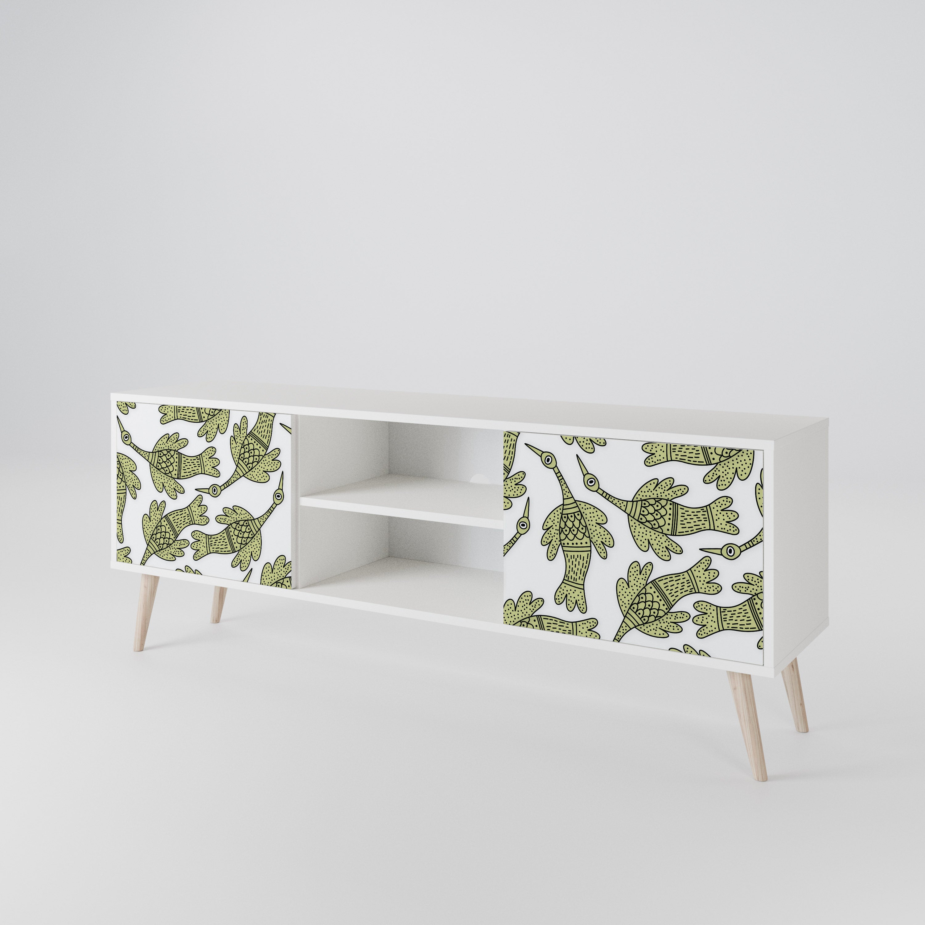SEEDLING SONGBIRD Mueble de TV de 2 Puertas