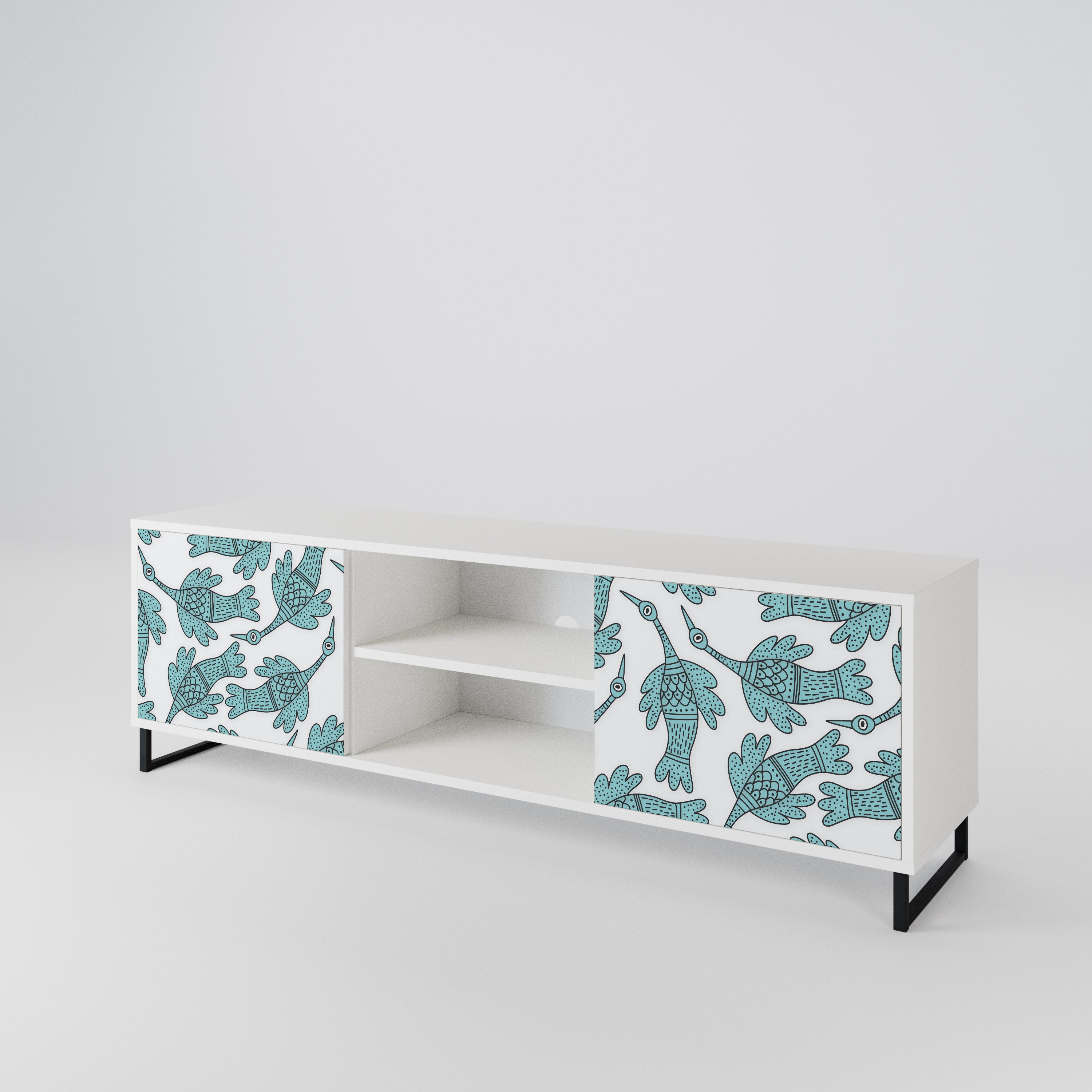 WATERSPOUT SONGIBIRD Mueble de TV de 2 Puertas