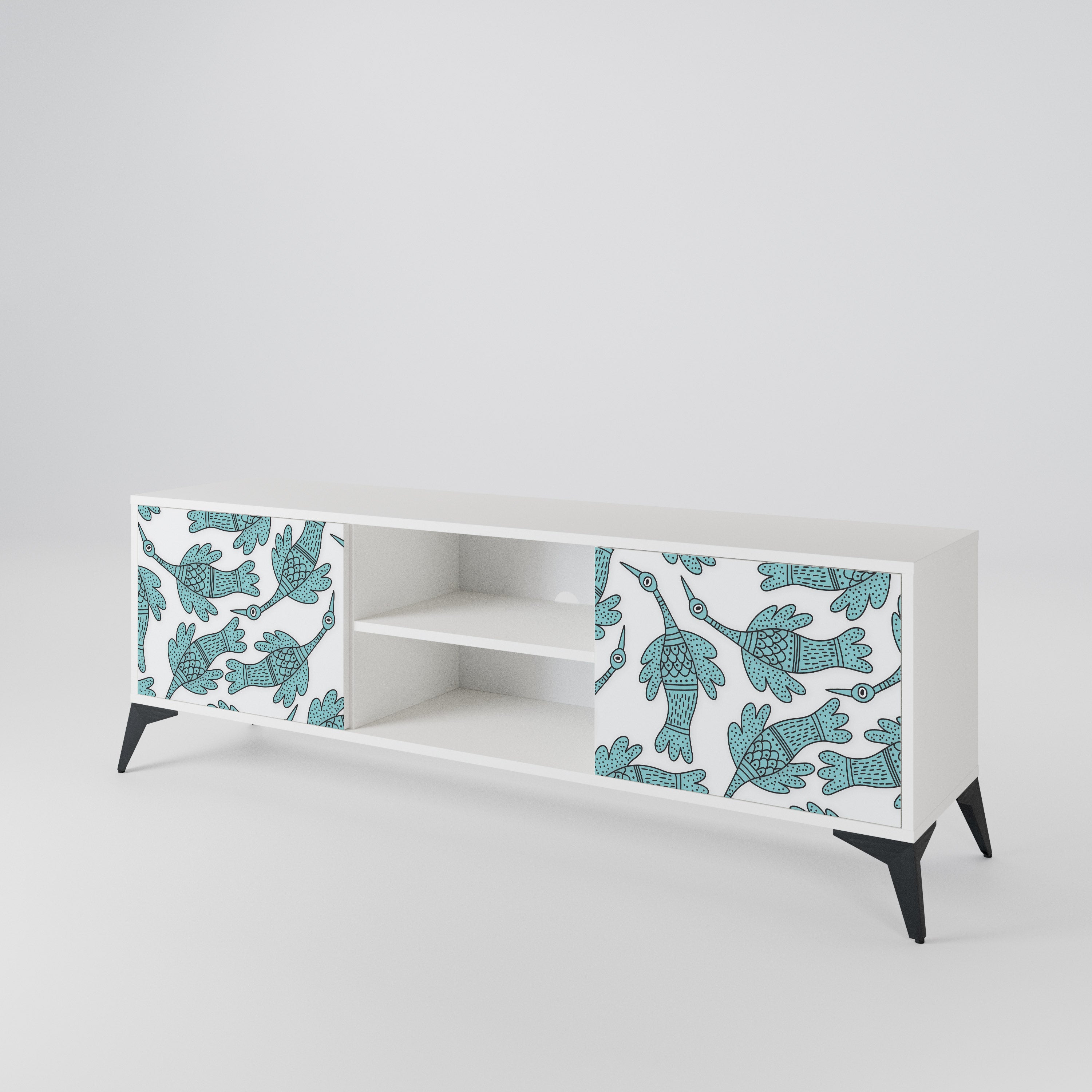 WATERSPOUT SONGIBIRD Mueble de TV de 2 Puertas