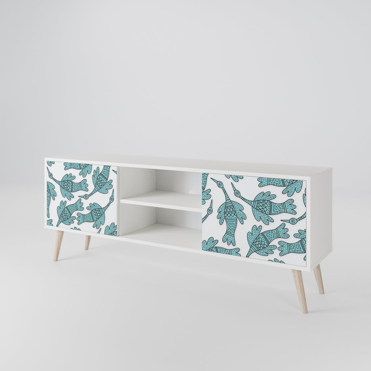WATERSPOUT SONGIBIRD Mueble de TV de 2 Puertas