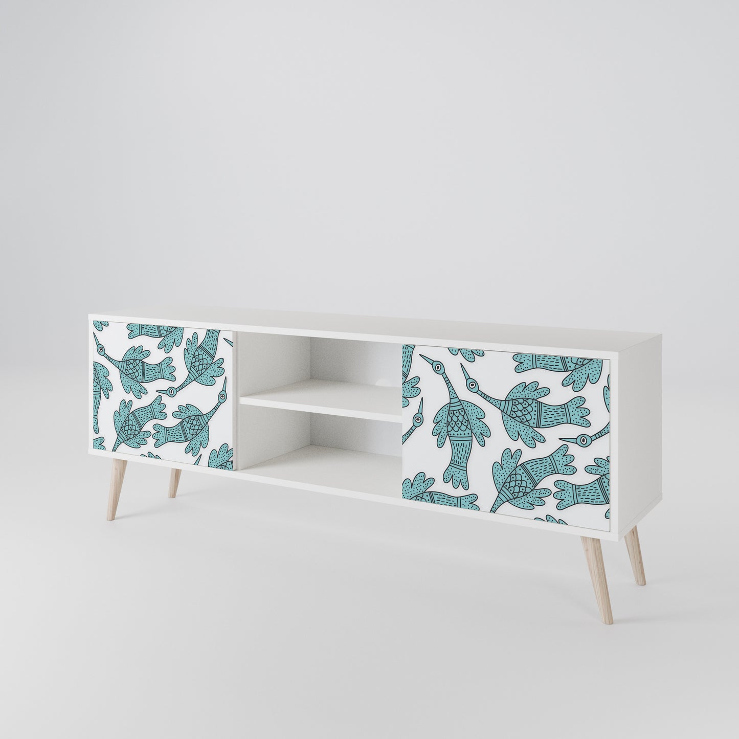 WATERSPOUT SONGIBIRD Mueble de TV de 2 Puertas