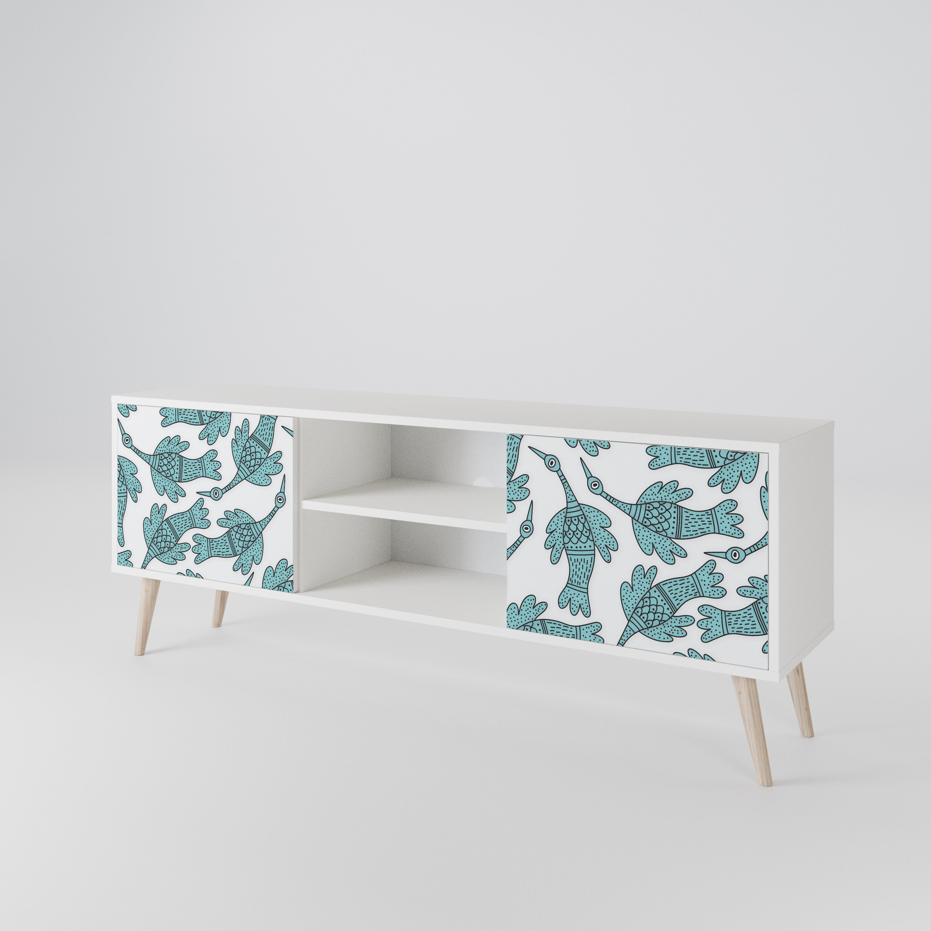 WATERSPOUT SONGIBIRD Mueble de TV de 2 Puertas