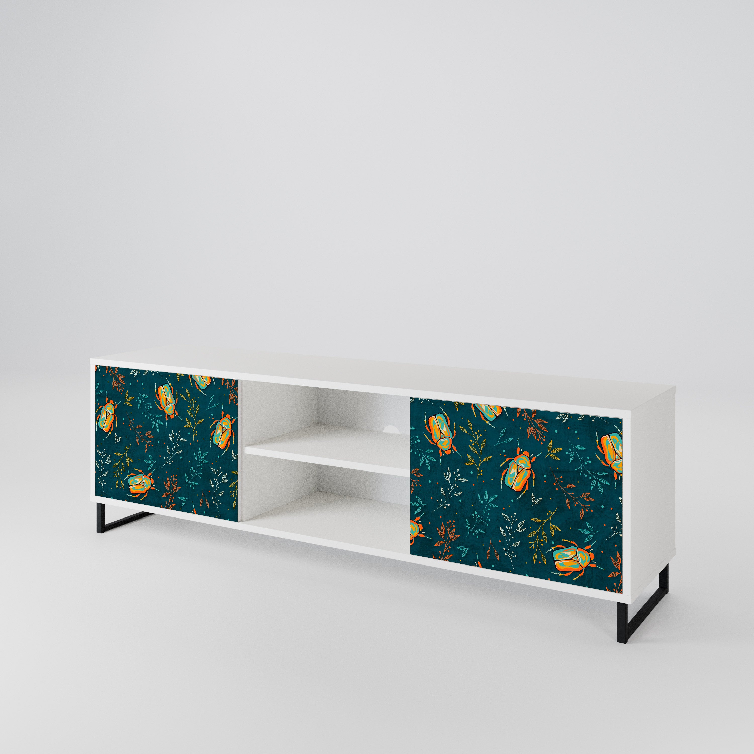 AUTUMN INSECTS Mueble de TV de 2 Puertas