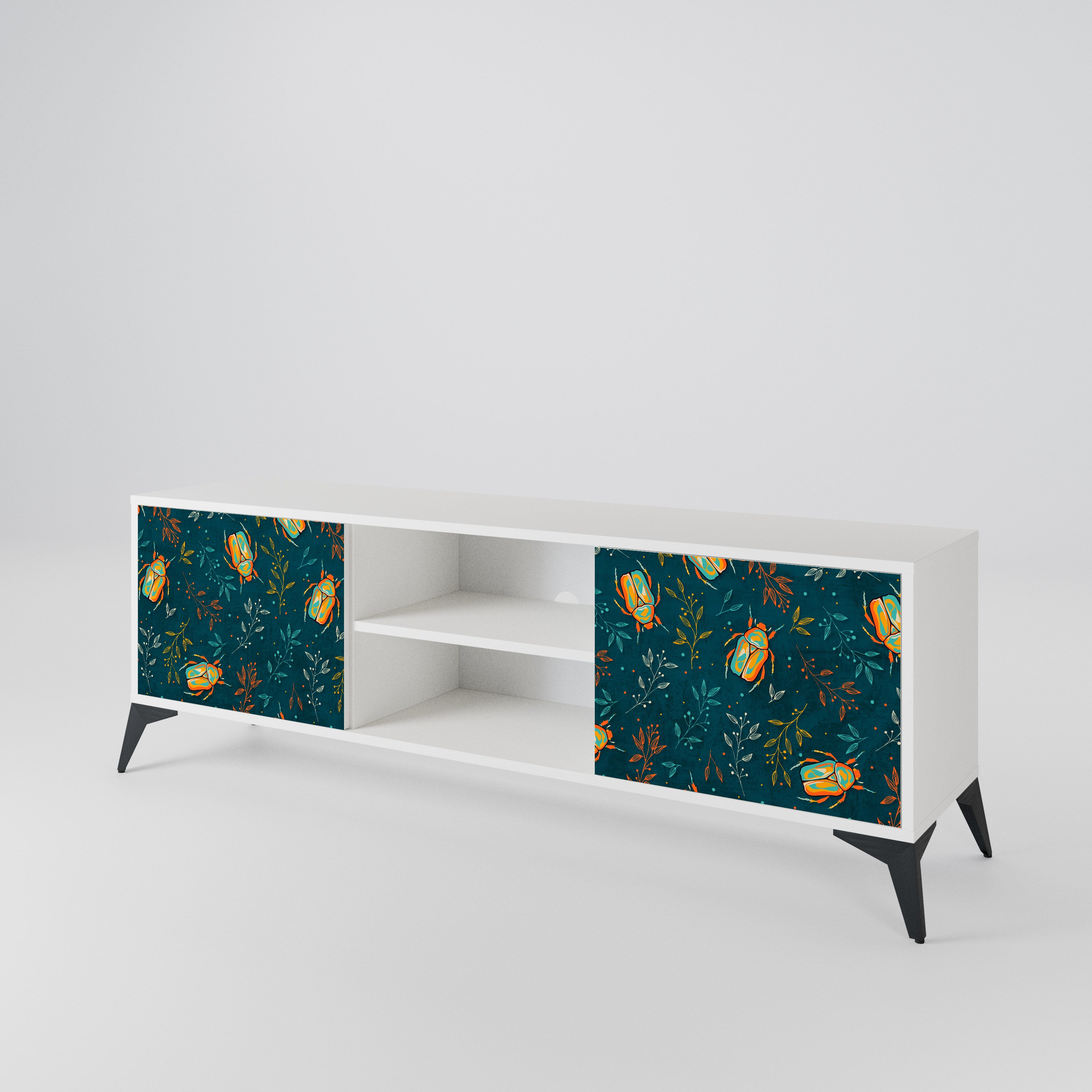 AUTUMN INSECTS Mueble de TV de 2 Puertas