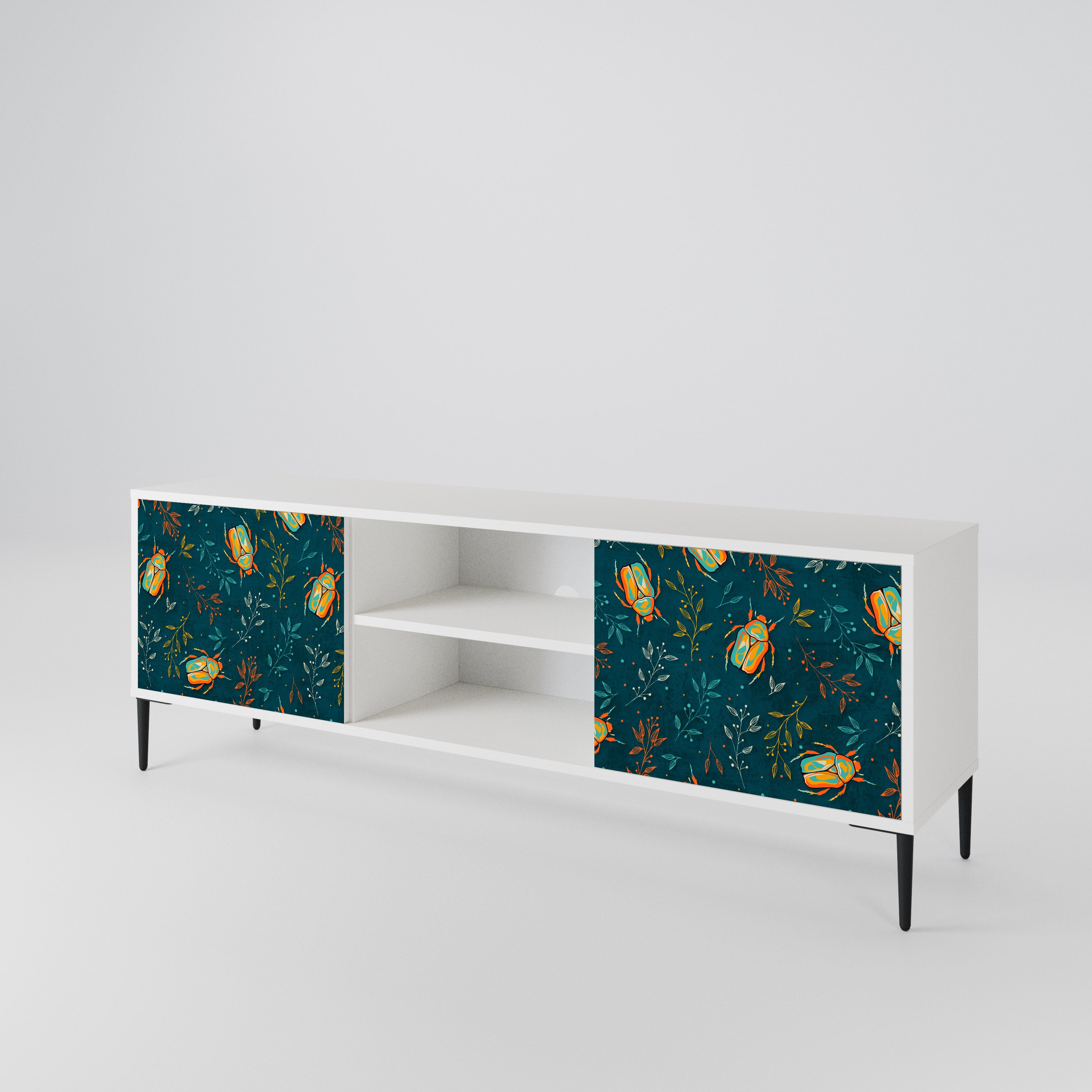 AUTUMN INSECTS Mueble de TV de 2 Puertas