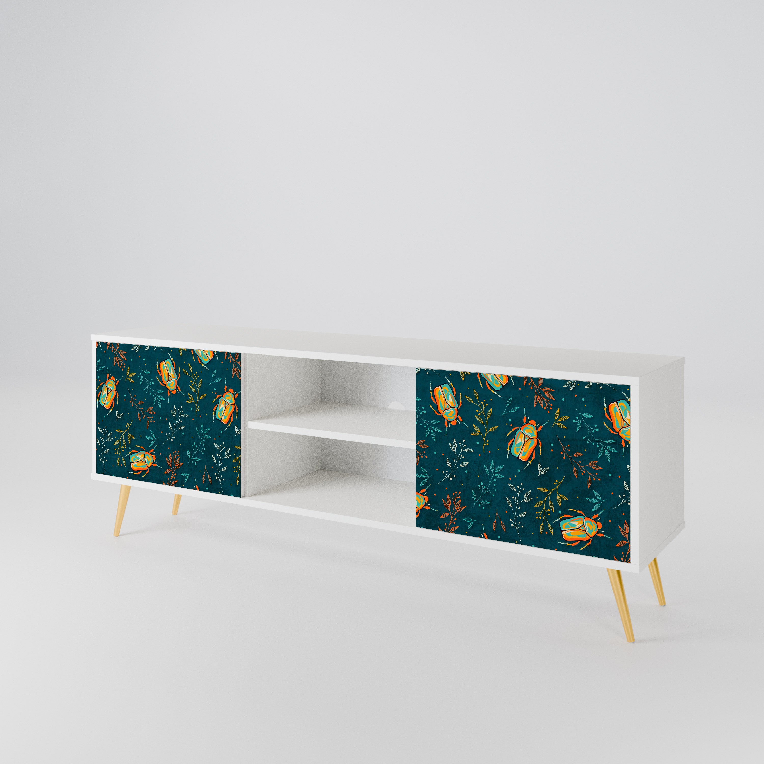 AUTUMN INSECTS Mueble de TV de 2 Puertas