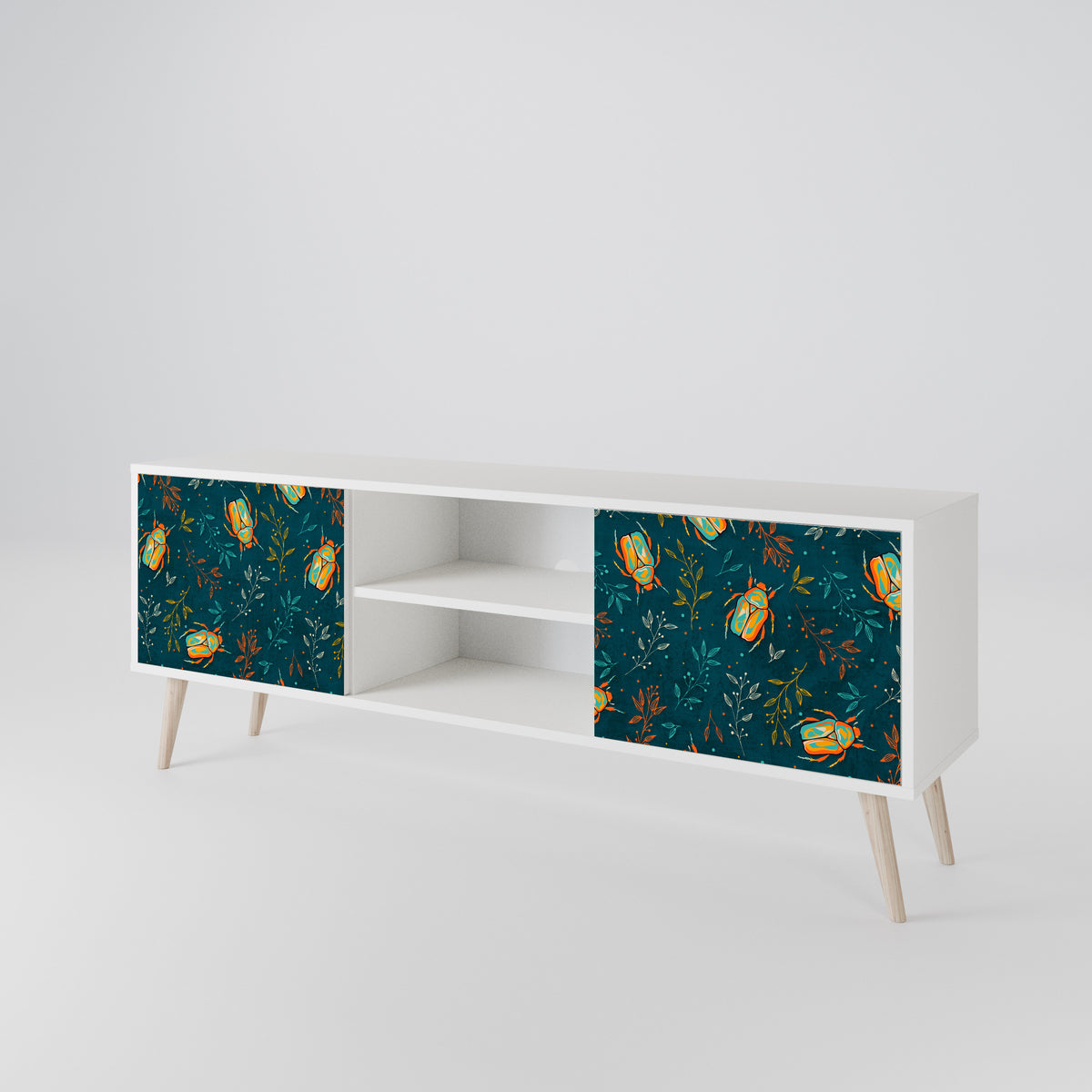 AUTUMN INSECTS Mueble de TV de 2 Puertas