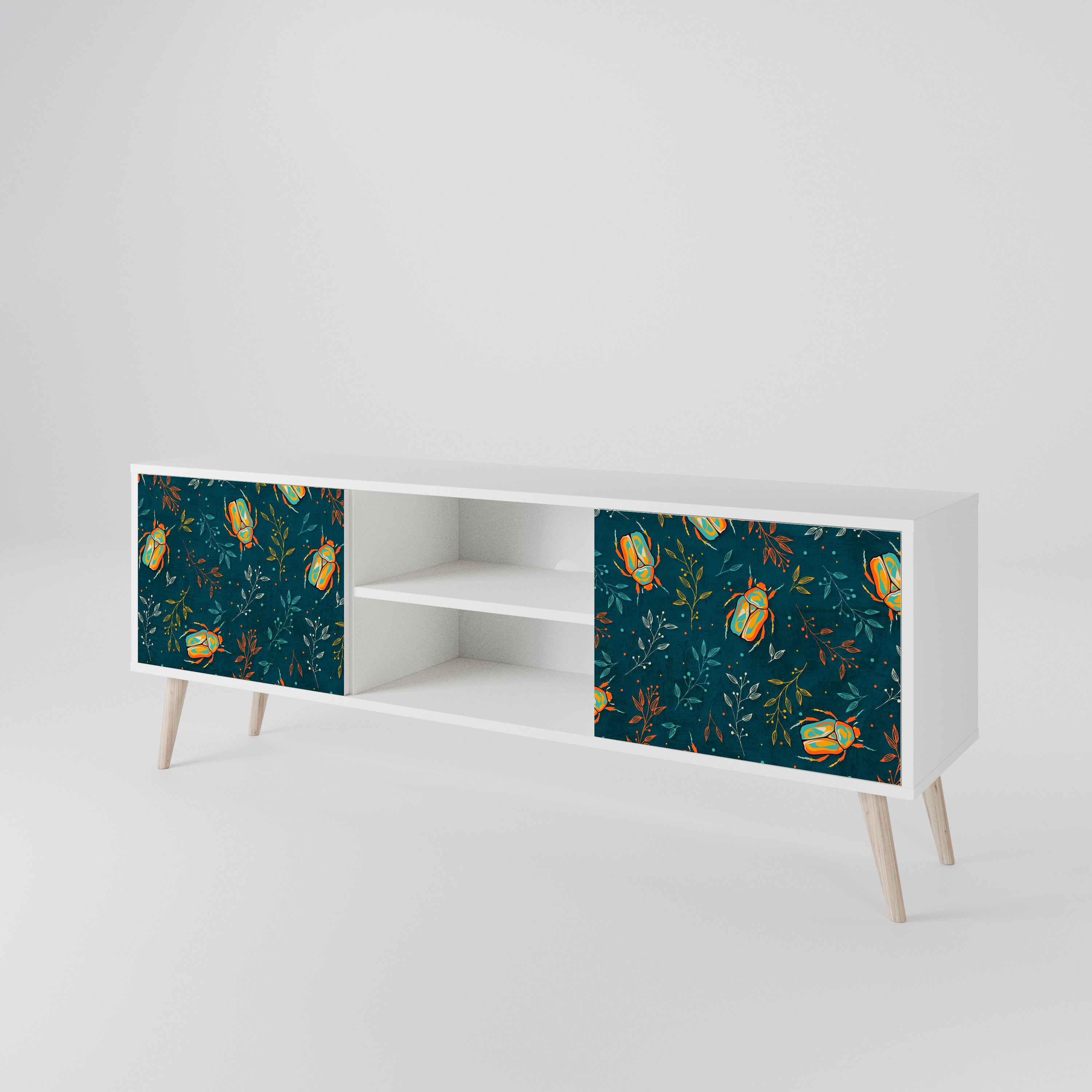 AUTUMN INSECTS Mueble de TV de 2 Puertas