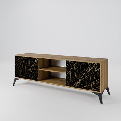 BRIGHT MESH Mueble de TV de 2 Puertas