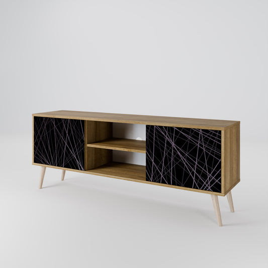 SHIMMER SPIDERGRAM Mueble de TV de 2 Puertas