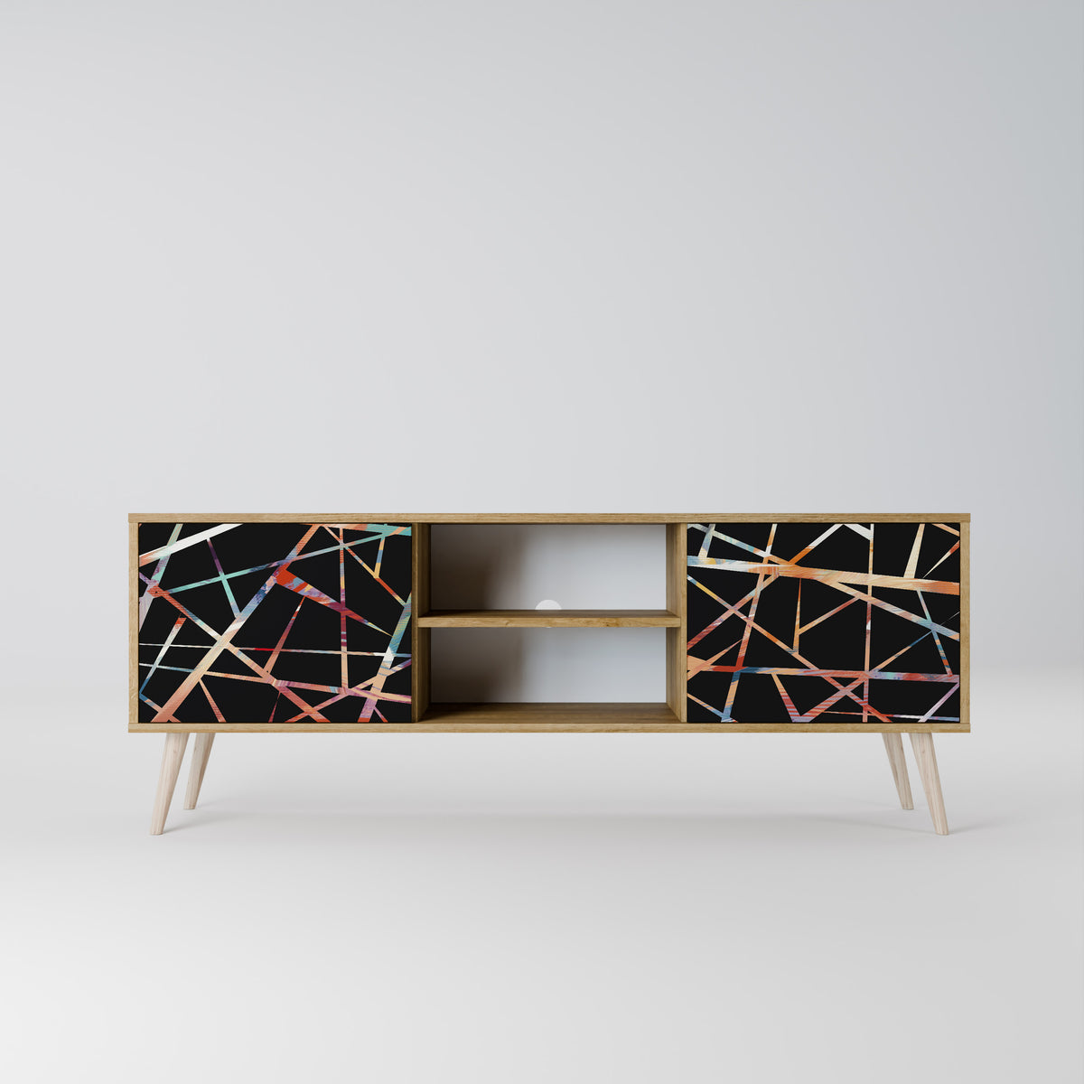 POLYGON VERVE Mueble de TV de 2 Puertas