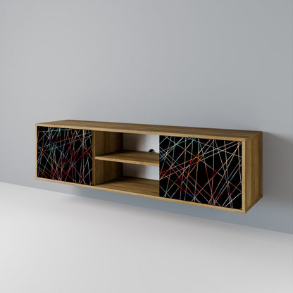 LUMINOUS SNARE Mueble de TV de 2 Puertas