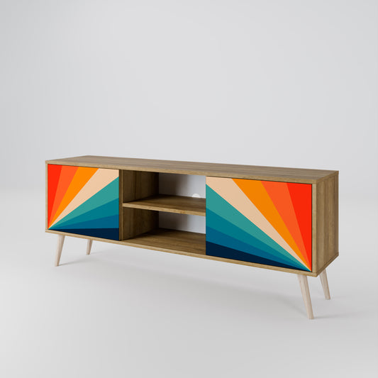 PRISM CONCUSSION Mueble de TV de 2 Puertas