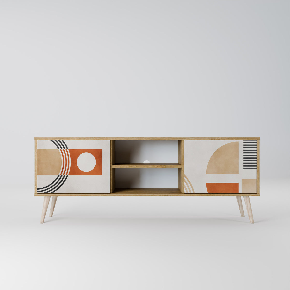 SPACE AROUND Mueble de TV de 2 Puertas