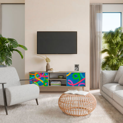 STREAMER TANGLE Mueble de TV de 2 Puertas
