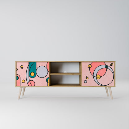 GOSSAMER ECHOES Mueble de TV de 2 Puertas