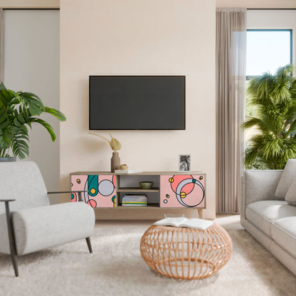 GOSSAMER ECHOES Mueble de TV de 2 Puertas