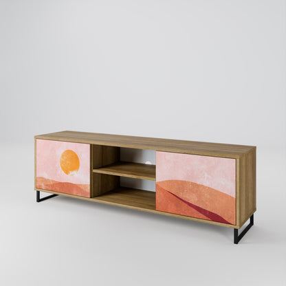 LUMINOUS SUNLIGHT Mueble de TV de 2 Puertas