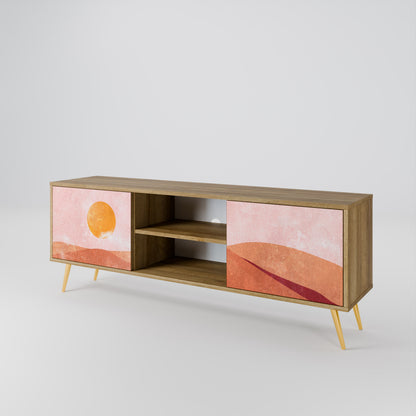 LUMINOUS SUNLIGHT Mueble de TV de 2 Puertas