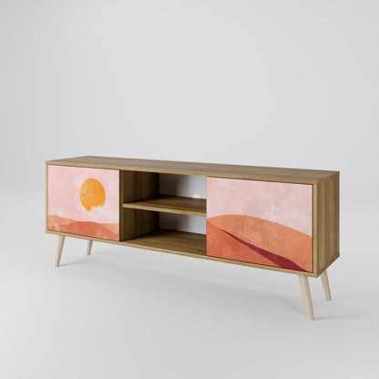 LUMINOUS SUNLIGHT Mueble de TV de 2 Puertas