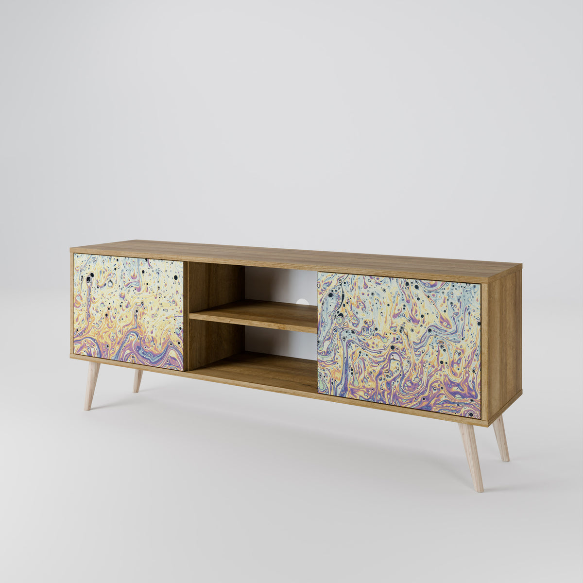 MOSAIC OF COLORS Mueble de TV de 2 Puertas