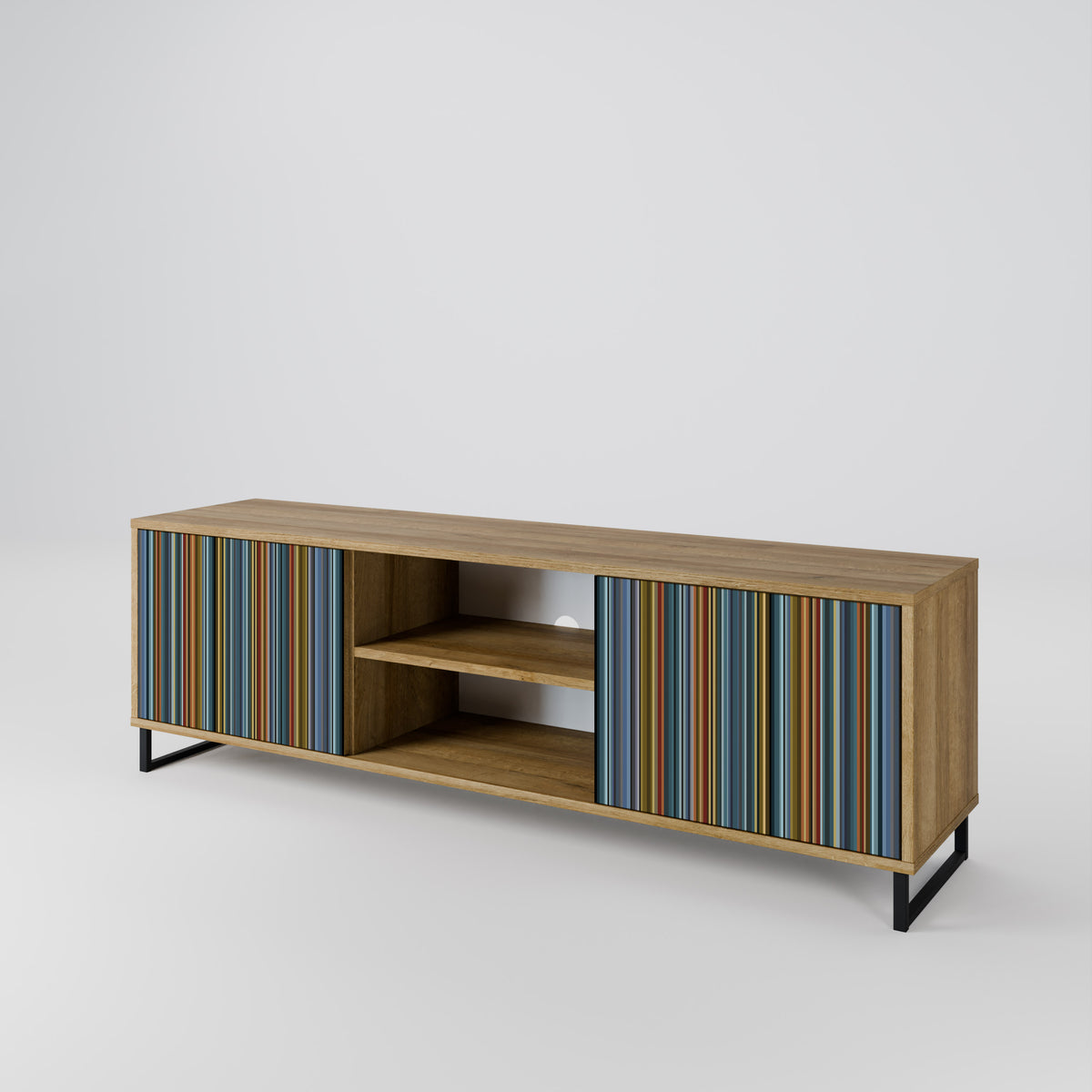 LINEOUT SPECTRUM Mueble de TV de 2 Puertas