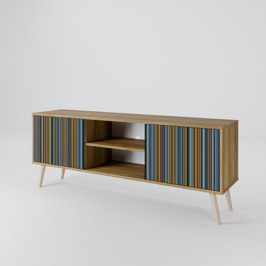 LINEOUT SPECTRUM Mueble de TV de 2 Puertas