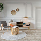 ABSTRACT LANDSCAPE Mueble de TV de 2 Puertas