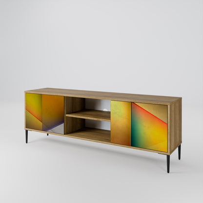 PIERCING SHARPNESS Mueble de TV de 2 Puertas
